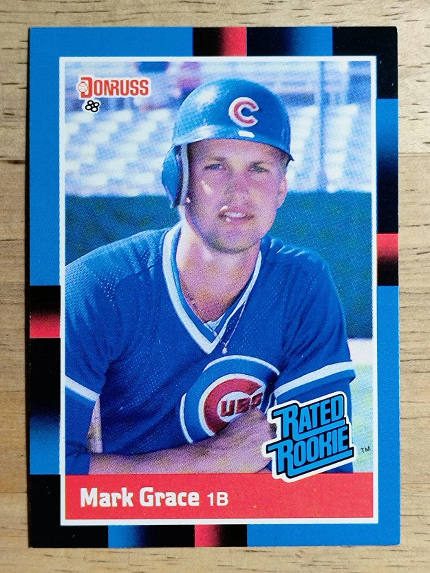 1988 Donruss #40 Mark Grace RC