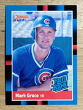 1988 Donruss #40 Mark Grace RC