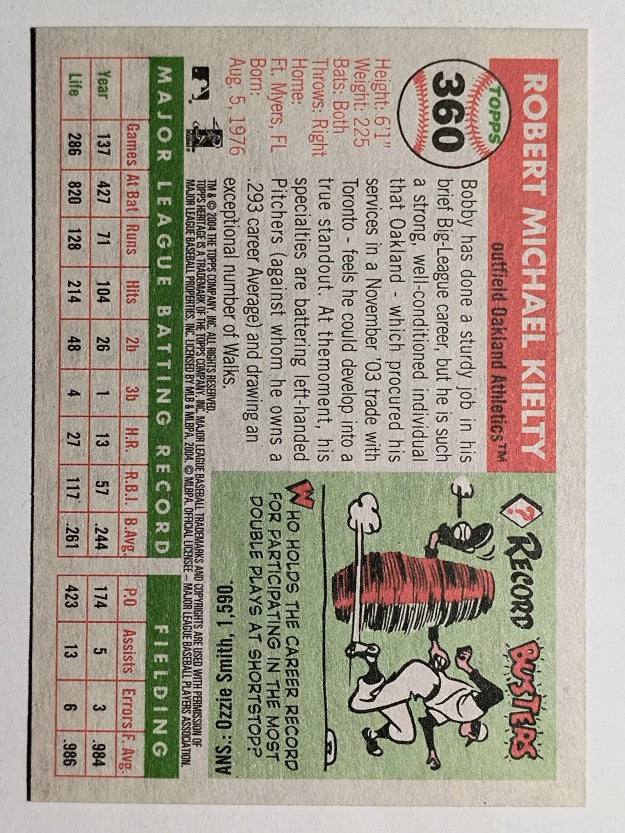 2004 Topps Heritage #360 Bobby Kielty