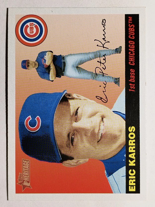 2004 Topps Heritage #372 Eric Karros