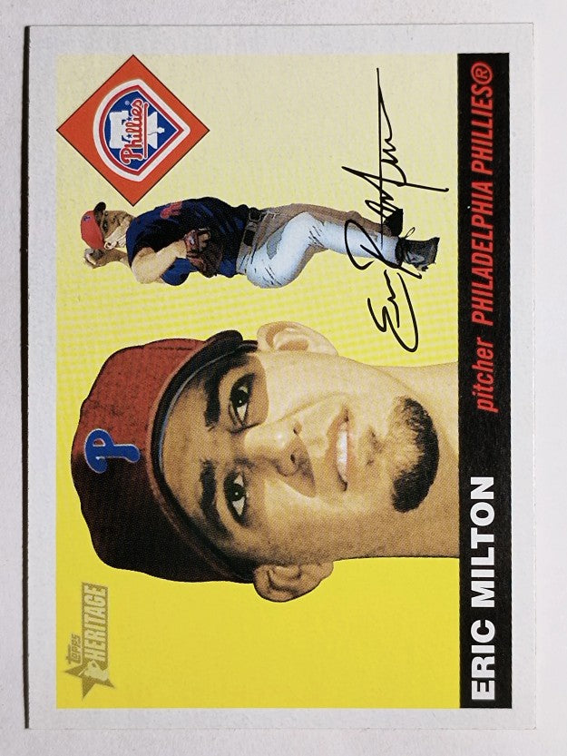 2004 Topps Heritage #373 Eric Milton