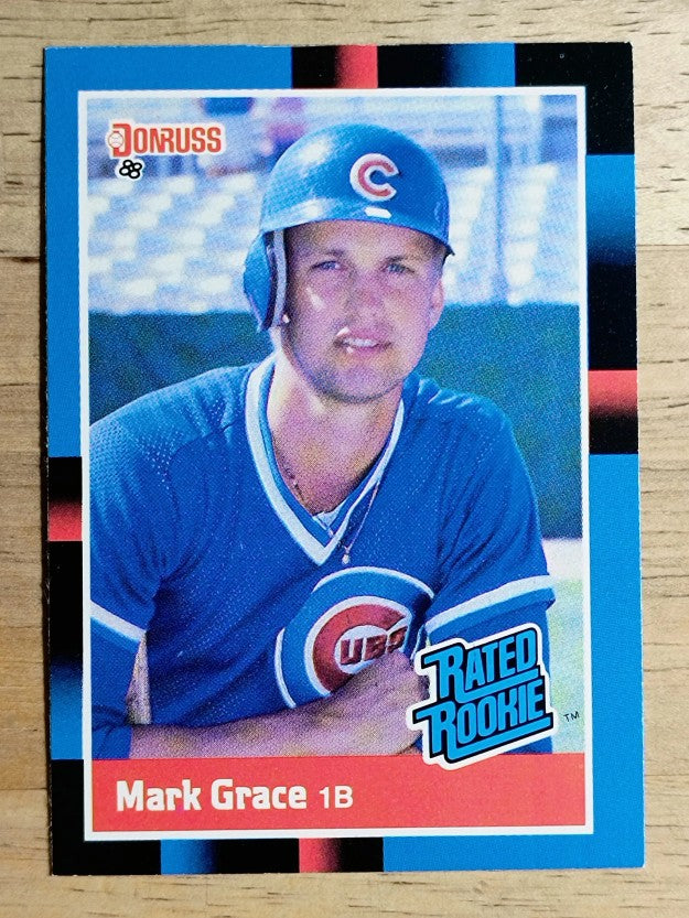 1988 Donruss #40 Mark Grace RC