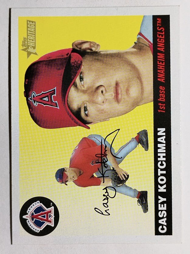 2004 Topps Heritage #383 Casey Kotchman