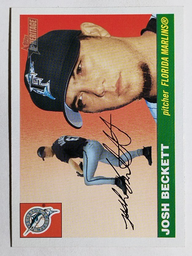 2004 Topps Heritage #385 Josh Beckett