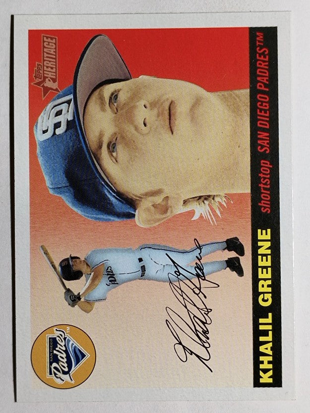 2004 Topps Heritage #386 Khalil Greene