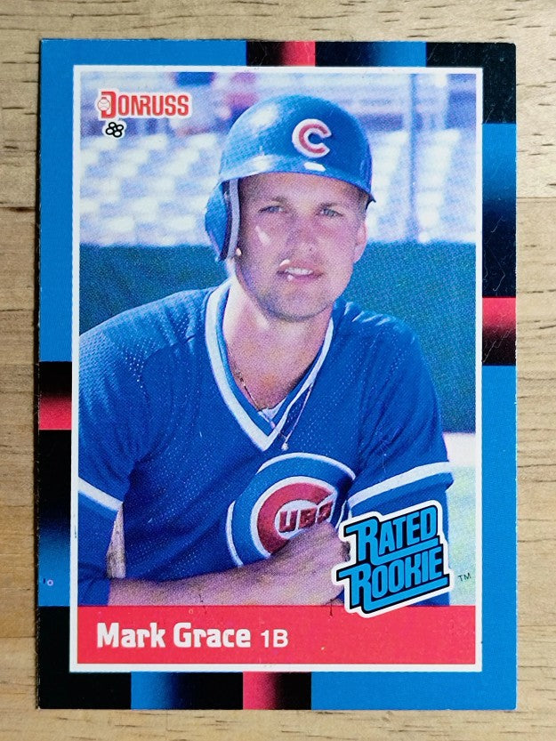 1988 Donruss #40 Mark Grace RC