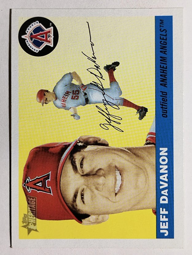 2004 Topps Heritage #394 Jeff Davanon