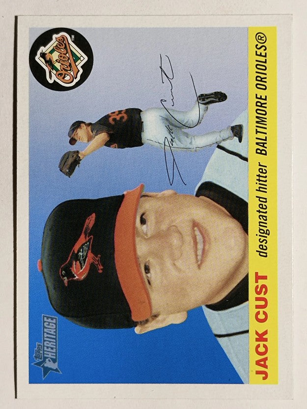 2004 Topps Heritage #396 Jack Cust