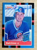 1988 Donruss #40 Mark Grace RC