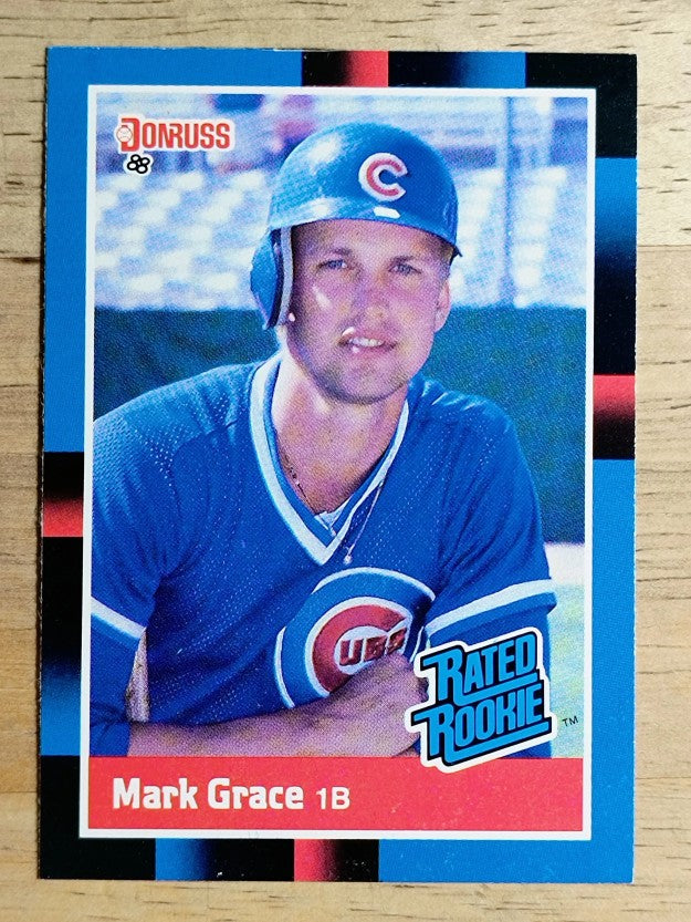 1988 Donruss #40 Mark Grace RC