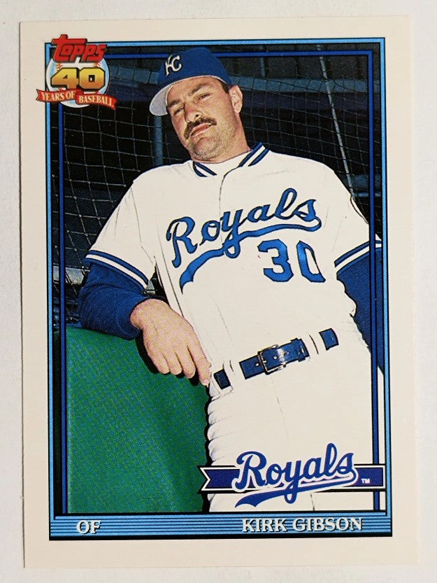 1991 Topps Traded #46T Kirk Gibson