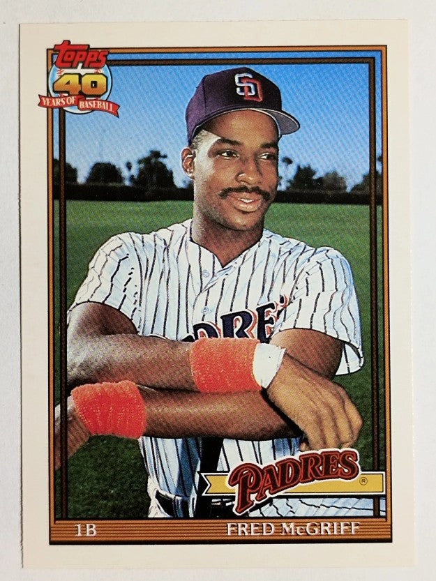 1991 Topps Traded #77T Fred McGriff