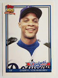 1991 Topps Traded #114T Darryl Strawberry