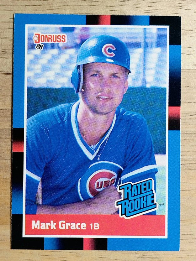 1988 Donruss #40 Mark Grace RC