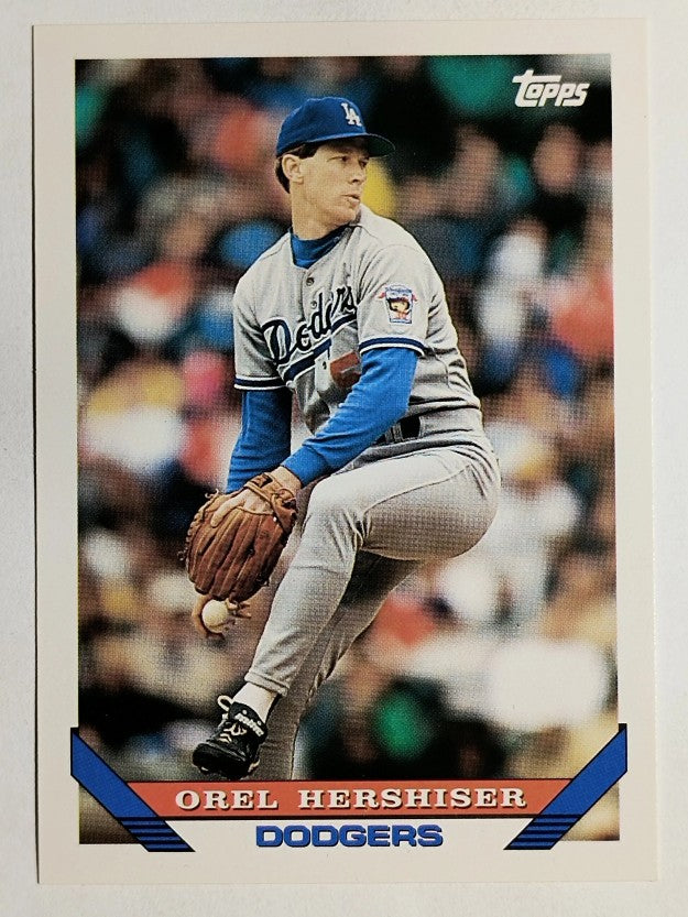 1993 Topps #255 Orel Hershiser