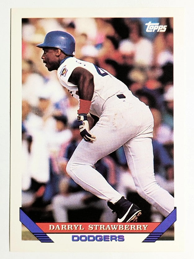 1993 Topps #450 Darryl Strawberry