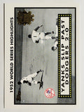 2002 Topps '52 World Series Highlights #52WS4 Yanks Slip Dodgers 2