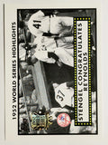 2002 Topps '52 World Series Highlights #52WS6 Casey Stengel/Allie Reynolds (NM)
