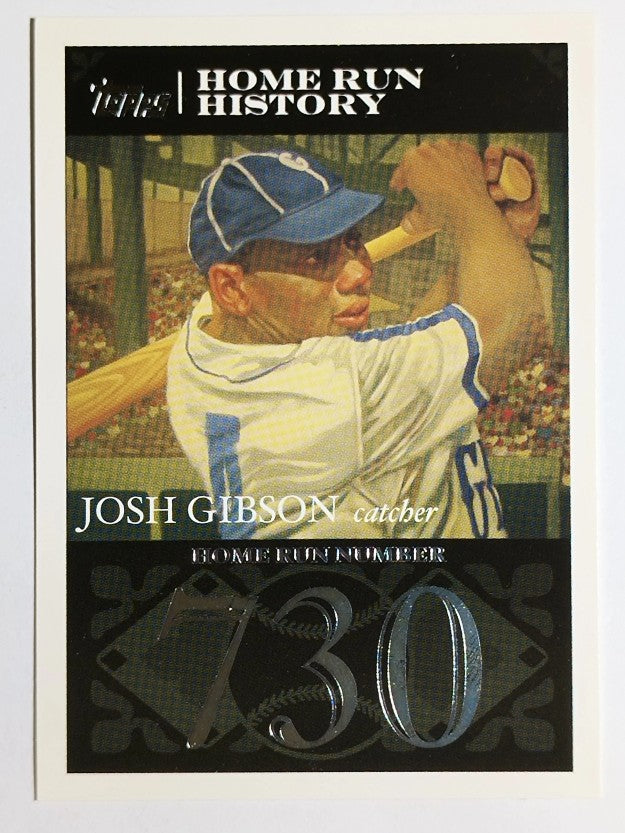 2007 Topps Gibson Home Run History #JG92 Josh Gibson