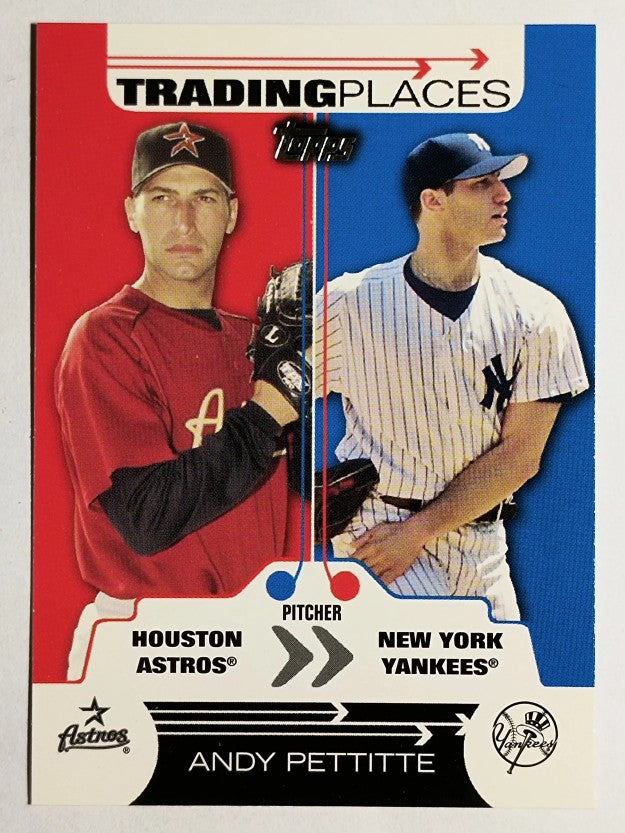 2007 Topps Trading Places #TP11 Andy Pettitte