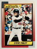 1990 Topps Debut '89 #37 Steve Finley