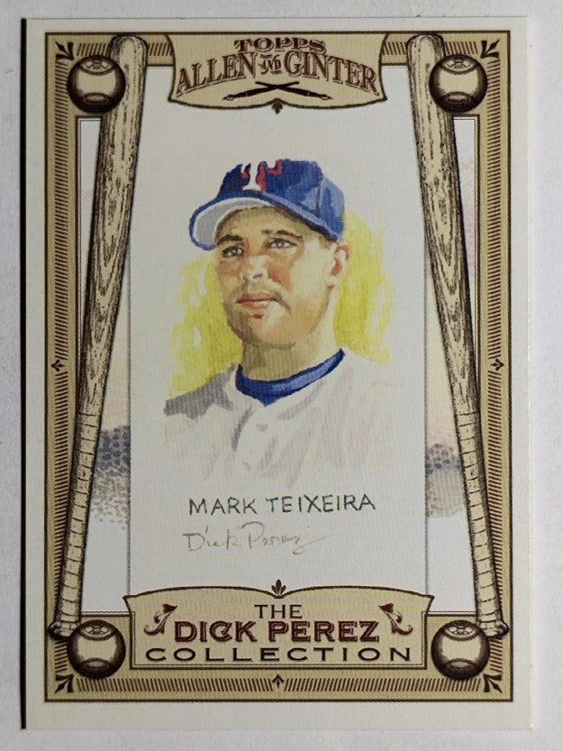 2006 Topps Allen and Ginter Dick Perez #28 Mark Teixeira
