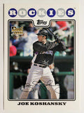 2008 Topps #236 Joe Koshansky