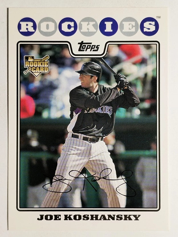 2008 Topps #236 Joe Koshansky