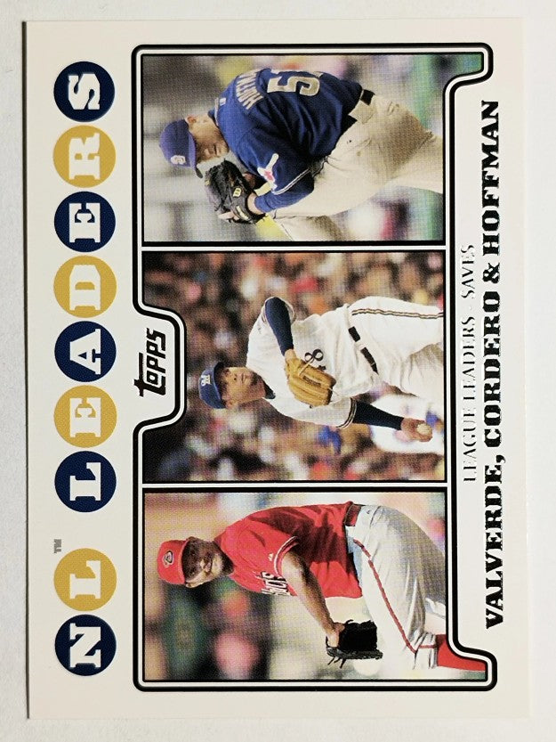 2008 Topps #323 Jose Valverde/Francisco Cordero/Trevor Hoffman