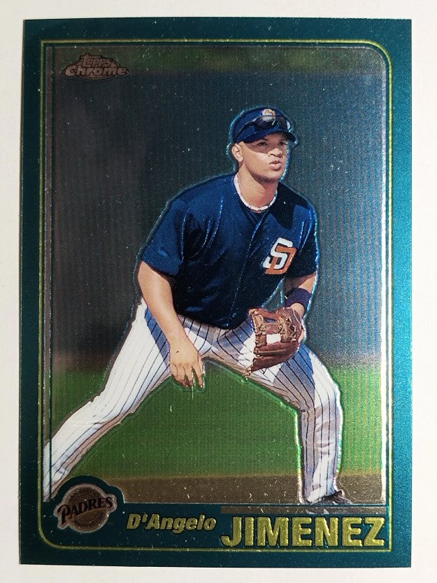 2001 Topps Chrome Traded #T177 D'Angelo Jimenez