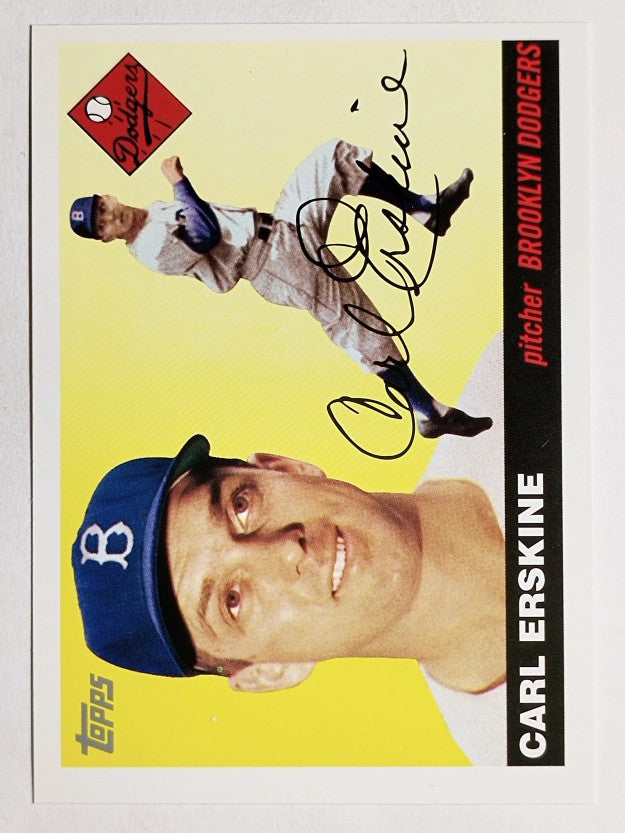 2005 Topps Dem Bums #CE Carl Erskine