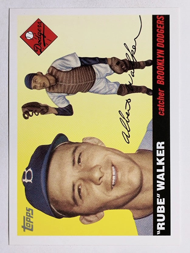 2005 Topps Dem Bums #RW Rube Walker (NM)