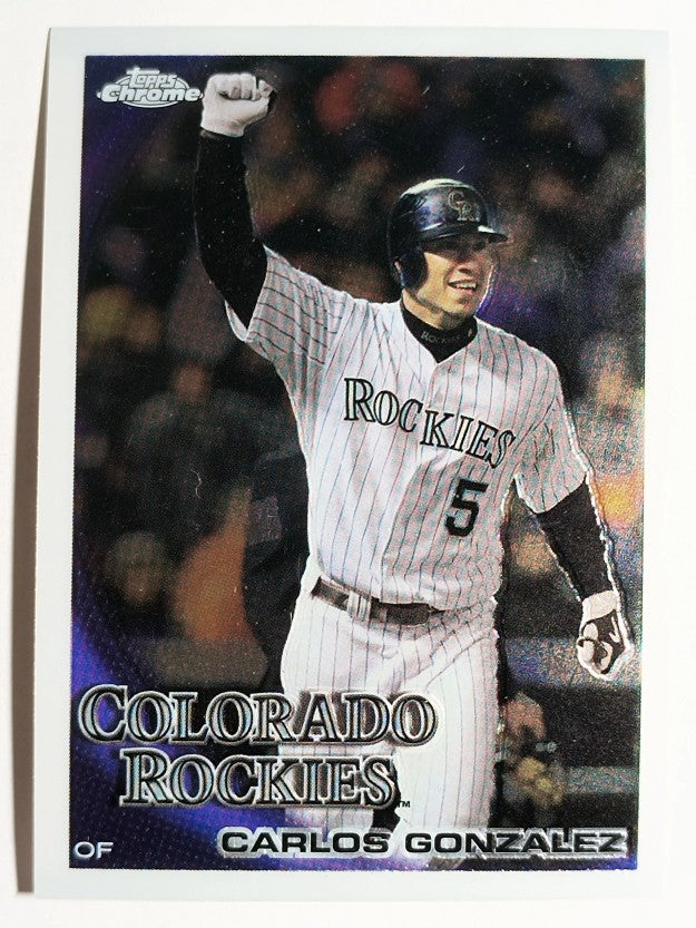 2010 Topps Chrome #93 Carlos Gonzalez