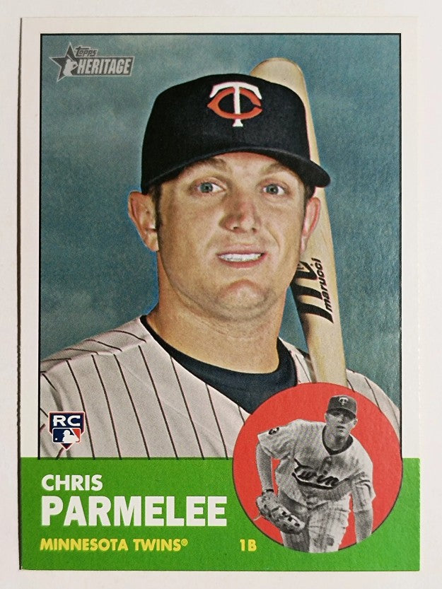 2012 Topps Heritage #40 Chris Parmelee