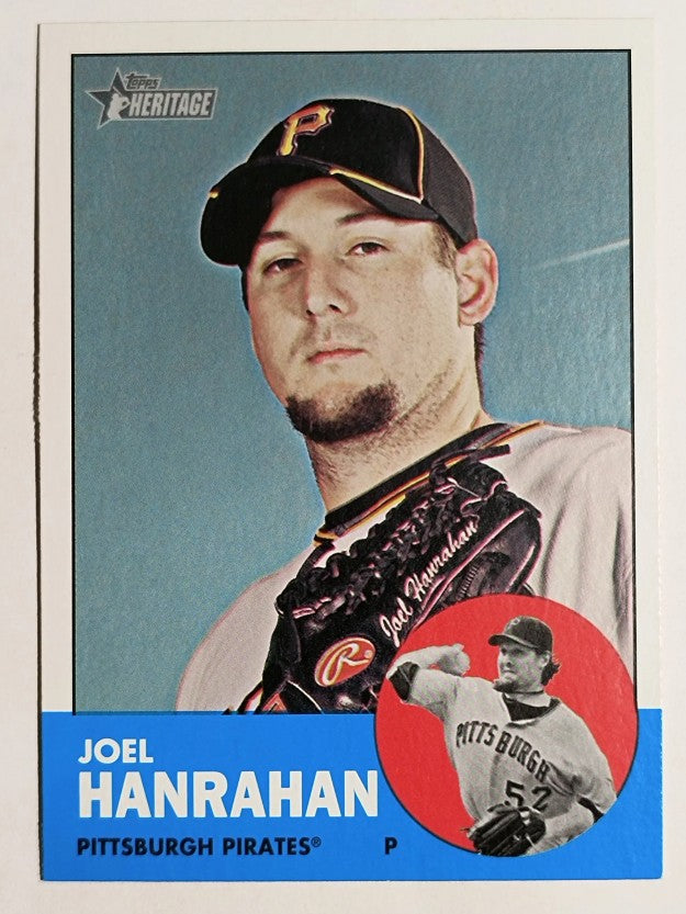 2012 Topps Heritage #492 Joel Hanrahan SP