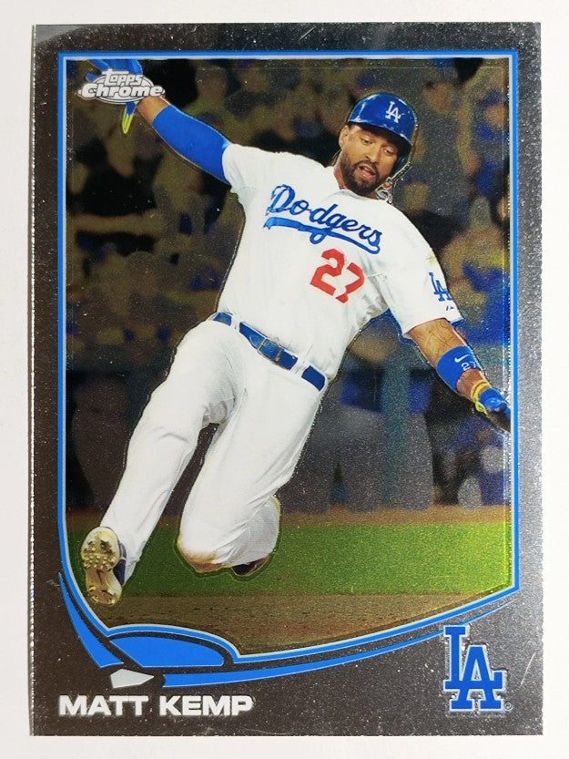 2013 Topps Chrome #20A Matt Kemp