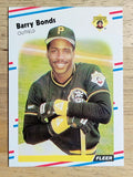 1988 Fleer #322 Barry Bonds