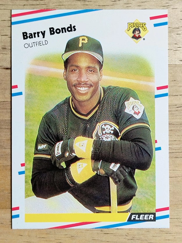1988 Fleer #322 Barry Bonds