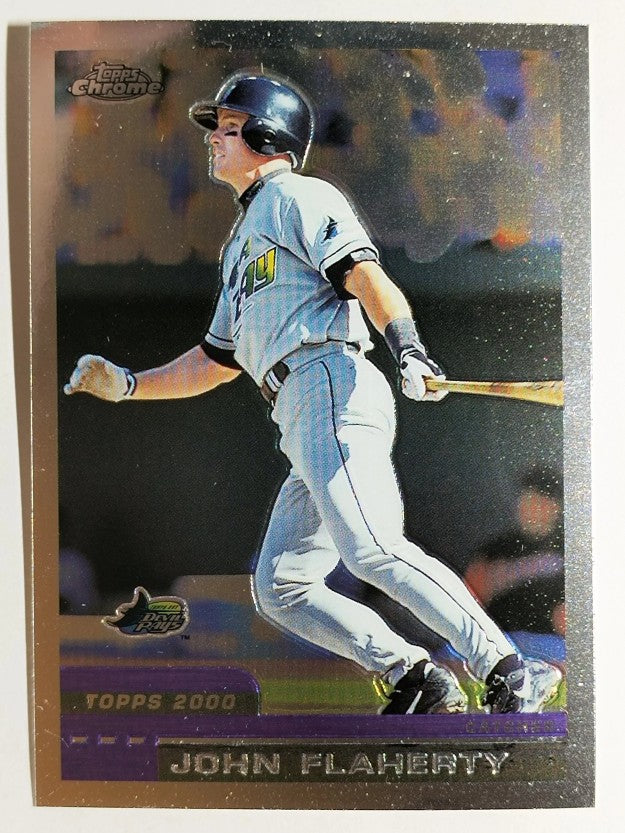 2000 Topps Chrome #75 John Flaherty