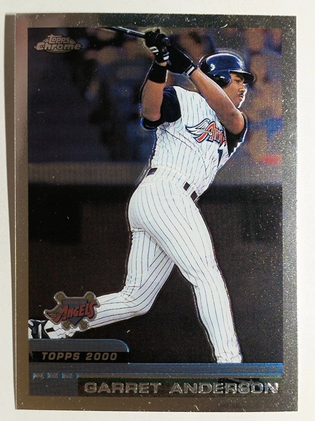 2000 Topps Chrome #97 Garret Anderson