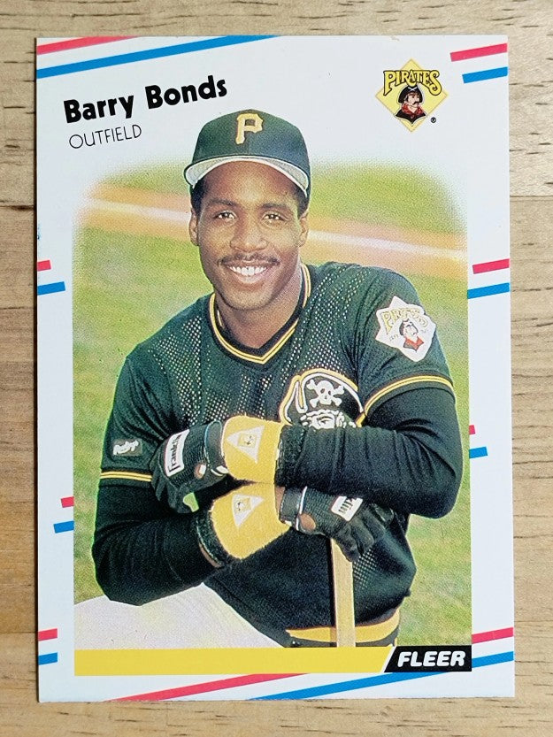 1988 Fleer #322 Barry Bonds