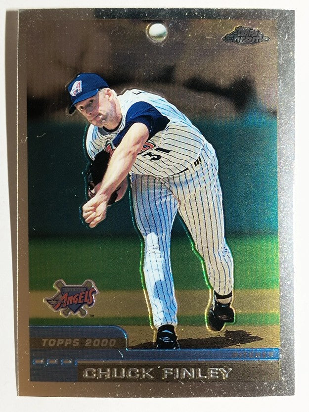 2000 Topps Chrome #128 Chuck Finley