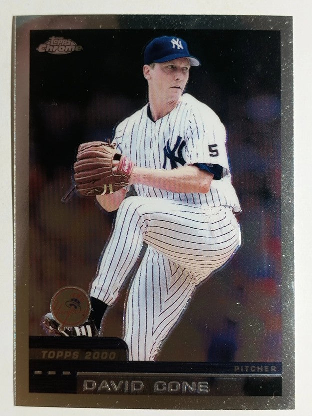 2000 Topps Chrome #138 David Cone