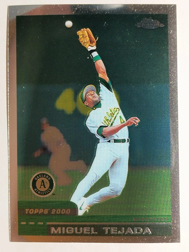 2000 Topps Chrome #187 Miguel Tejada