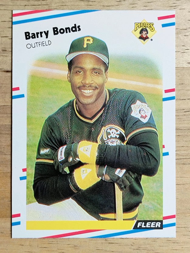 1988 Fleer #322 Barry Bonds
