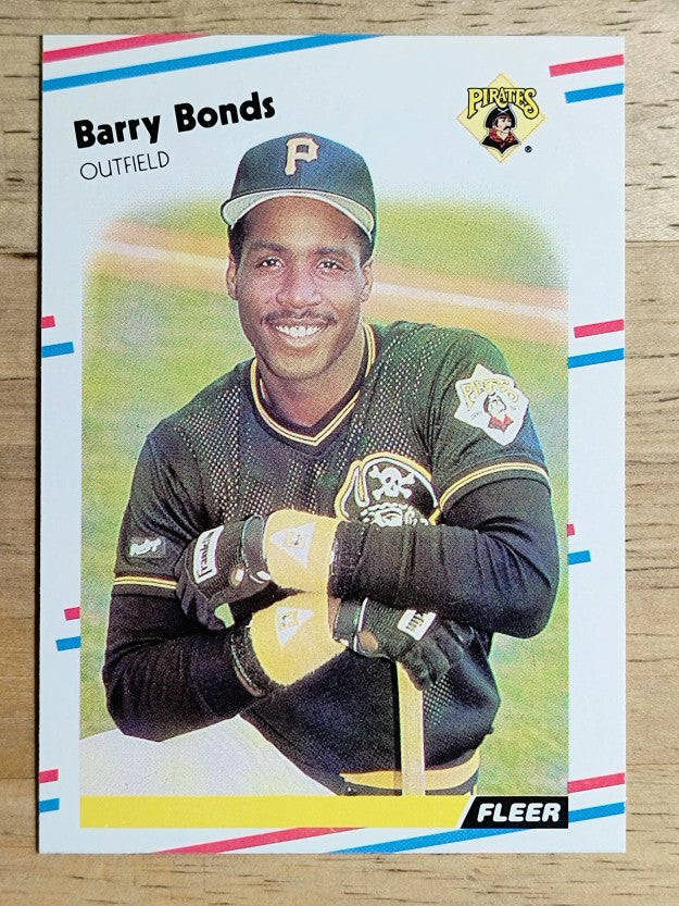 1988 Fleer #322 Barry Bonds