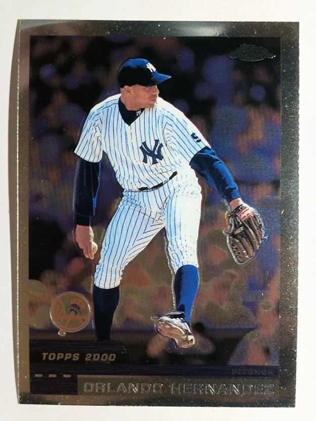2000 Topps Chrome #285 Orlando Hernandez