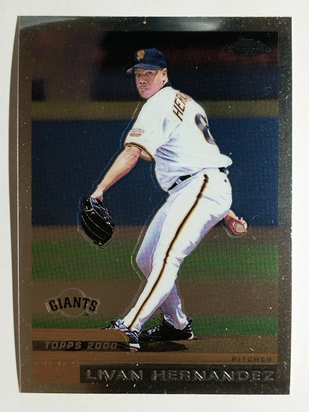 2000 Topps Chrome #308 Livan Hernandez