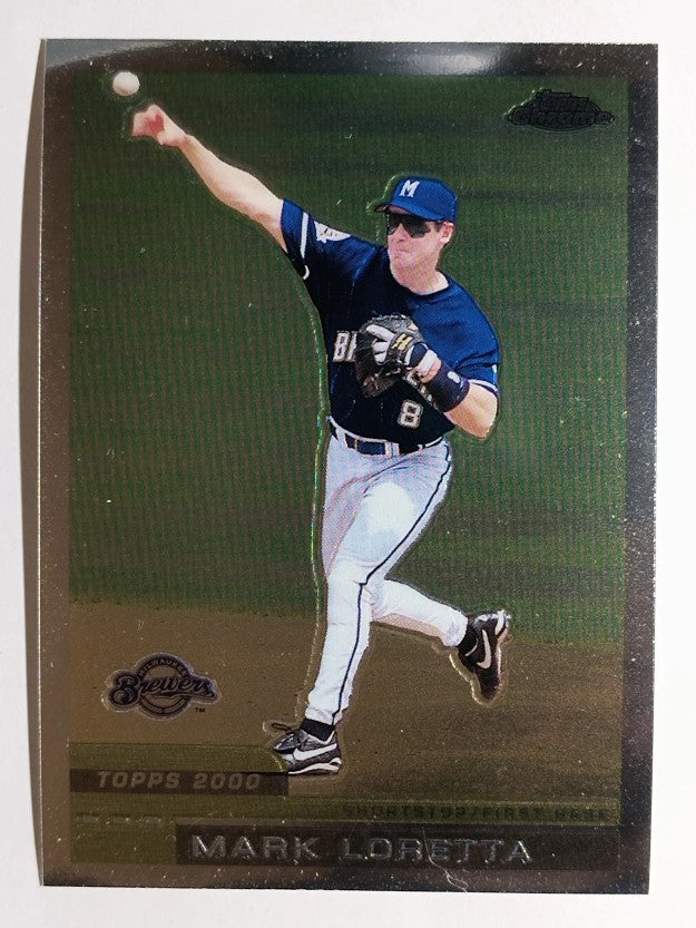 2000 Topps Chrome #313 Mark Loretta