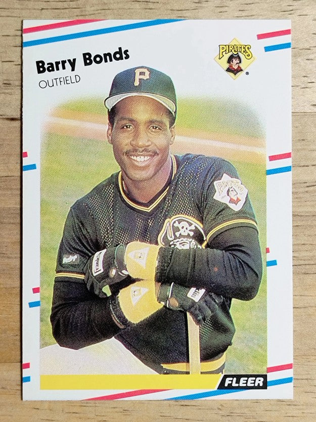 1988 Fleer #322 Barry Bonds